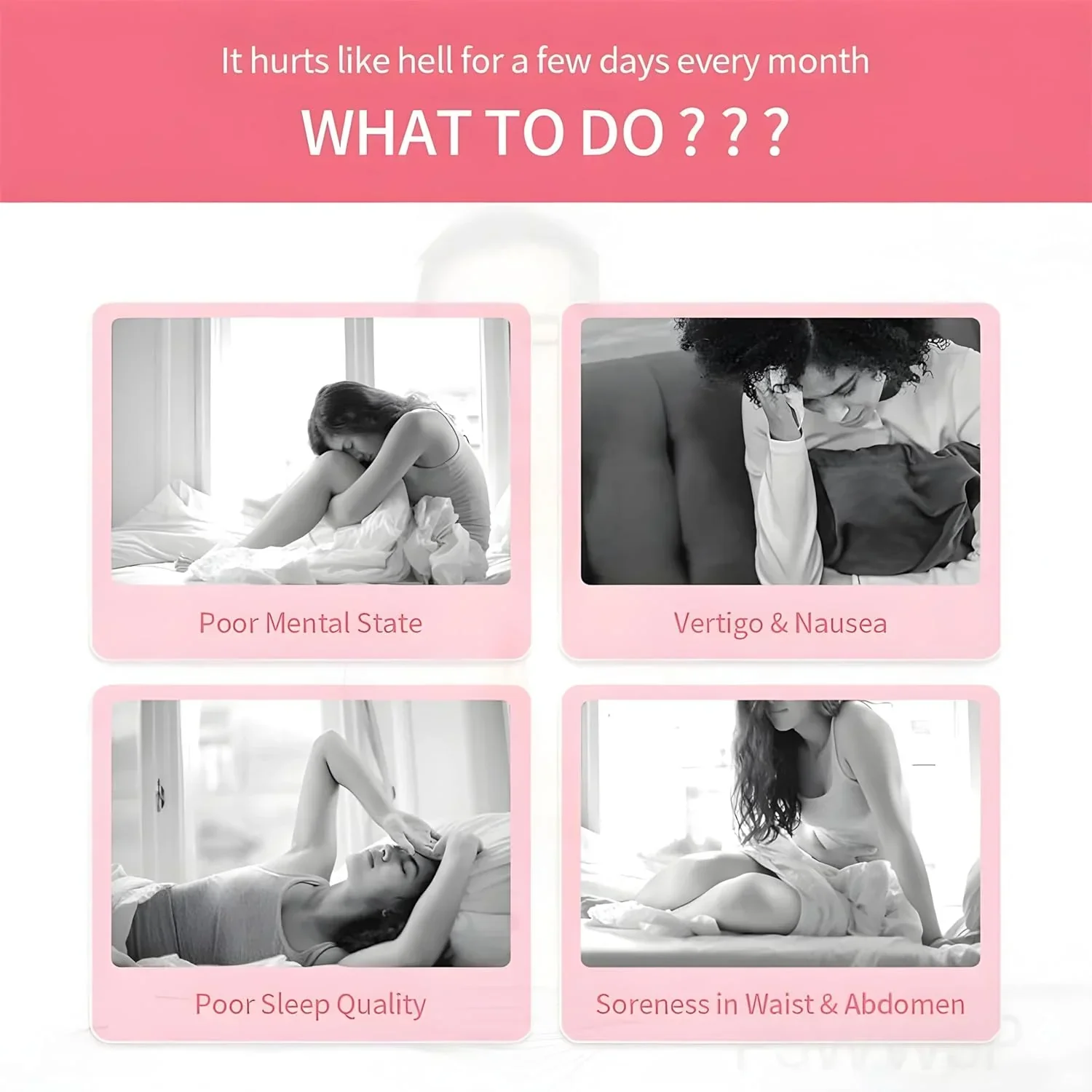 Women's Period Pain Relief Menstrual Cramps